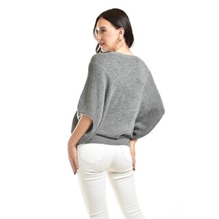 Foto 3 | Foto 3 | Sueter De Punto Manga Corta Roman Fashion / Juvenil, 32177 (gris) Gris