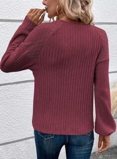 Foto 4 | Foto 4 | Jersey Acelit Con Encaje En Contraste Y Manga Raglán Con Detalle De Botones - Venta Internacional.