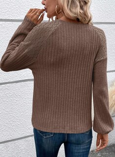 Foto 4 | Foto 4 | Jersey Acelit Con Encaje En Contraste Y Manga Raglán Con Detalle De Botones - Venta Internacional.