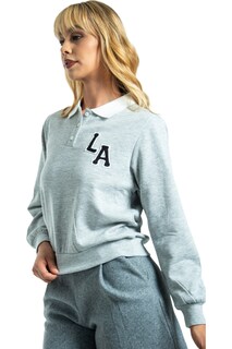 Foto 2 | Foto 2 | Suéter Polo Con Estilo Urbano Para Mujer