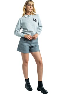 Foto 3 | Foto 3 | Suéter Polo Con Estilo Urbano Para Mujer