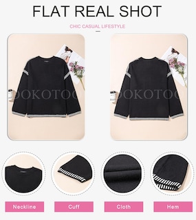 Foto 5 | Foto 5 | Jersey Dokotoo Cálido Cuello Redondo para Mujer - Venta Internacional