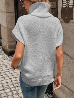 Foto 3 | Foto 3 | Chaleco Tipo Suéter Wdirara Cuello Alto para Mujer - Venta Internacional