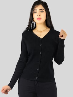 Foto 7 | Foto 7 | Set De 2 Suéteres De Mujer Manga Larga Suéteres Botones Lic-1043-px2 Variedad De Colores Sweaters Punto