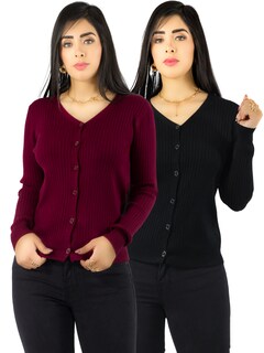 Foto 1 | Foto 1 | Set de 2 Suéteres para Mujer Variedad De Colores
