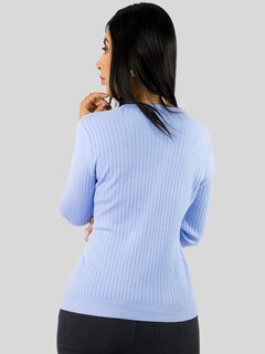 Foto 3 | Foto 3 | Set De 2 Suéteres De Mujer Manga Larga Suéteres Botones Lic-1043-px2 Variedad De Colores Sweaters Punto