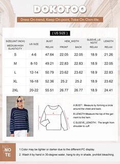 Foto 6 | Foto 6 | Suéter Dokotoo De Gran Tamaño Y Ligero Para Mujer De 2024 A La Moda - Venta Internacional.