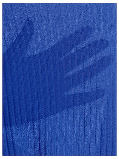Foto 5 | Foto 5 | Jersey Corto Sweatyrocks De Punto Acanalado Azul Raglán Para Mujer - Venta Internacional.