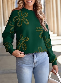 Foto 5 | Foto 5 | Jersey Dokotoo con Estampado Floral Verde para Mujer - Venta Internacional