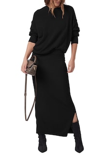 Foto 1 | Foto 1 | Conjunto De Suéter De Dos Piezas Prettygarden Maxi Falda Tejida Para Mujer - Venta Internacional.