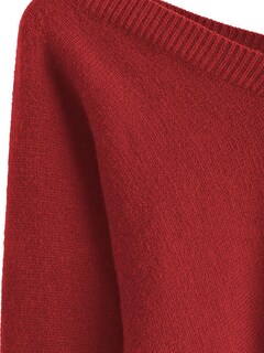 Foto 3 | Foto 3 | Jersey Zaful Para Mujer Con Cuello En V Corto, Manga Larga, Rojo, Talla S - Venta Internacional.