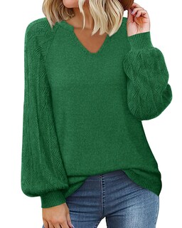 Foto 1 | Foto 1 | Jersey Messic Cute Trendy Winter Para Mujer, Talla Grande, Verde - Venta Internacional.