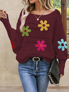 Foto 5 | Foto 5 | Jersey Cakulo Off The Shoulder Otoño 2024 Wine Red S - Venta Internacional.