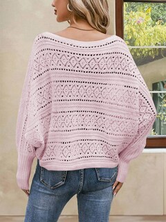Foto 4 | Foto 4 | Jersey Cakulo Con Hombros Descubiertos, Otoño 2024, Rosa, Talla M - Venta Internacional.