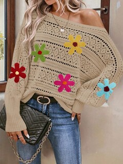 Foto 2 | Foto 2 | Jersey Cakulo Para Mujer Con Hombros Descubiertos, Otoño 2024, Color Albaricoque S - Venta Internacional.