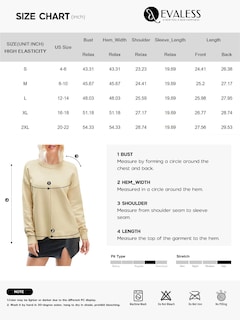 Foto 7 | Foto 7 | Jersey Evaless Para Mujer, Casual, Manga Larga, Cuello Redondo, Beige, Xl - Venta Internacional.