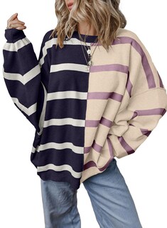 Foto 1 | Foto 1 | Jersey Evaless De Punto Trenzado Extragrande A La Moda Para Mujer - Venta Internacional.