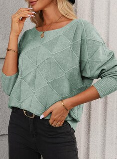 Foto 3 | Foto 3 | Jersey Evaless Casual Con Cuello Redondo Para Mujer, Color Verde, Talla Xs - Venta Internacional.