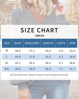 Foto 5 | Foto 5 | Suéteres Messic Para Mujer, Cuello En V, Hombros Descubiertos, Otoño-invierno, Gris - Venta Internacional.