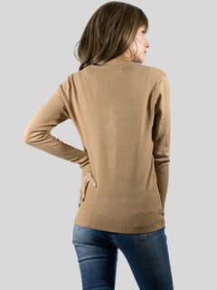 Foto 3 | Foto 3 | Set De 2 Suéter Abierto De Mujer Con Detalles En Estoperoles Suet-1001-px2 Negro Y Beige Suéter Cardigan
