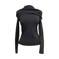 Suéter Color Negro Mussi