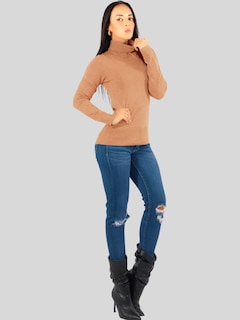 Foto 6 | Foto 6 | Set De 2 Sueteres Mujer De Cuello Alto Sueteres Dama Suet-1023-px2 Variedad De Colores Sweaters