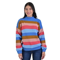 Sweater Supply Company Cuello Redondo Multicolor