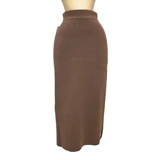 Foto 4 | Foto 4 | Conjunto De Suéter/chaleco/falda Café Para Dama Mussi
