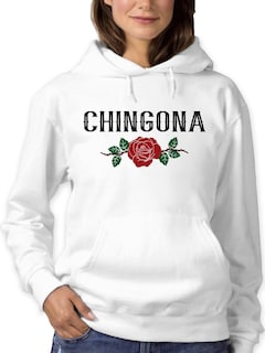 Foto 1 | Foto 1 | Sudadera Smartprintsink Con Capucha Para Mujer Rosa, Mexicana! Color Blanco