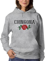 Sudadera Smartprintsink Con Capucha Para Mujer Rosa, Mexicana! Color Gris