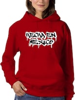 Sudadera Smartprintsink Con Capucha Para Mujer Hecha En Mexico Color Rojo