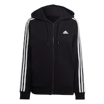 Sudadera con Gorro Adidas  Essentials Negra para Mujer