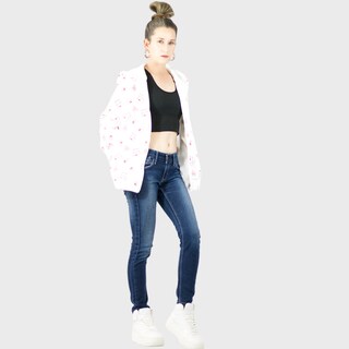Foto 4 | Foto 4 | Sudadera Térmica Sud-1018 Diseño Único Con Capucha para Mujer