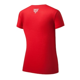 Foto 2 | Foto 2 | Playera NBA Original Roja Chicago Bulls para Mujer
