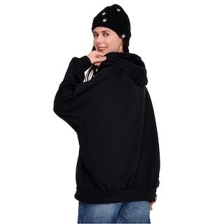 Foto 4 | Foto 4 | Sudadera Ilusión Negra para Mujer