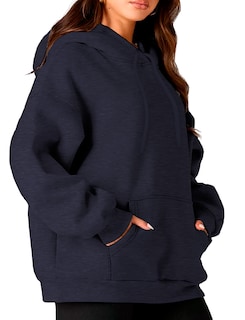 Foto 4 | Foto 4 | Sudadera Shendy Vendy con Capucha Azul