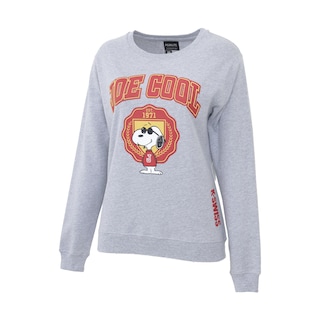 Foto 3 | Foto 3 | Sudadera K-swiss Snoopy Collerge Color Gris