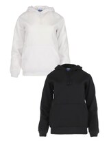 Paquete de Sudaderas Chb Chili Beans Clothing Co. con Capucha  Blanco y Negro para Mujer