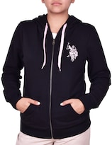 Sudadera Para Dama Con Gorro U. S. Polo Assn