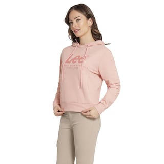 Foto 2 | Foto 2 | Sudadera Mujer Lee Regular Fit 280 Rosa