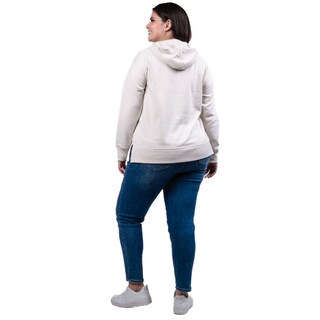 Foto 3 | Foto 3 | Sudadera Con Capucha Roman Fashion /tallas Extras, 1011 (hueso) Beige