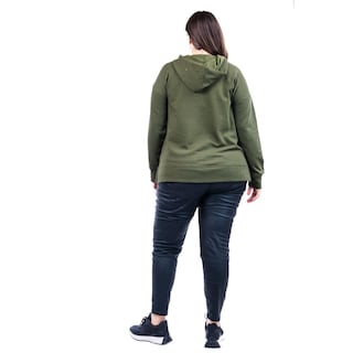 Foto 3 | Foto 3 | Sudadera Con Capucha Roman Fashion /tallas Extras, 1011 (verde Militar) Verde Oscuro