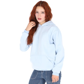 Foto 1 | Foto 1 | Sudadera Con Capucha Color Azul Cielo Para Mujer Chb Chili Beans Clothing Co.