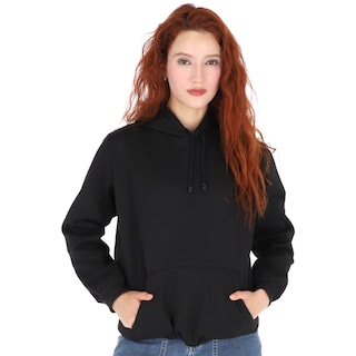 Foto 1 | Foto 1 | Sudadera Con Capucha Color Negro Para Mujer Chb Chili Beans Clothing Co.