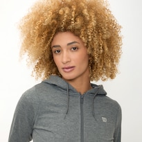 Sudadera Wilson Con Cierre French Terry Para Mujer