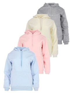Foto 1 | Foto 1 | Paquete de 4 Sudaderas con Capucha Chb Chili Beans Clothing Co. para Mujer