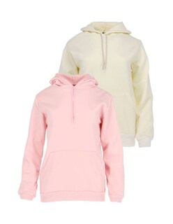 Foto 1 | Foto 1 | Paquete De Sudaderas Con Capucha Color Rosa Y Hueso Para Mujer Chb Chili Beans Clothing Co.