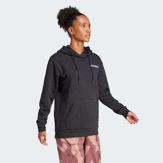 Foto 5 | Foto 5 | Sudadera Adidas W Mt S Logo Hd Negra para Mujer