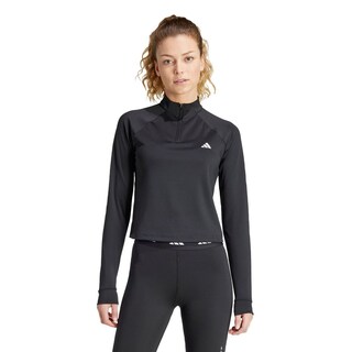 Foto 2 | Foto 2 | Tr-es 1/4zip Adidas Negro Mujer