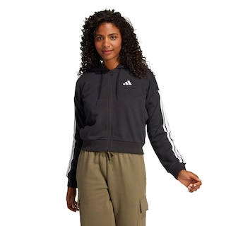 Foto 2 | Foto 2 | Sudadera Adidas W 3s Ft Fz Hd Negra para Mujer